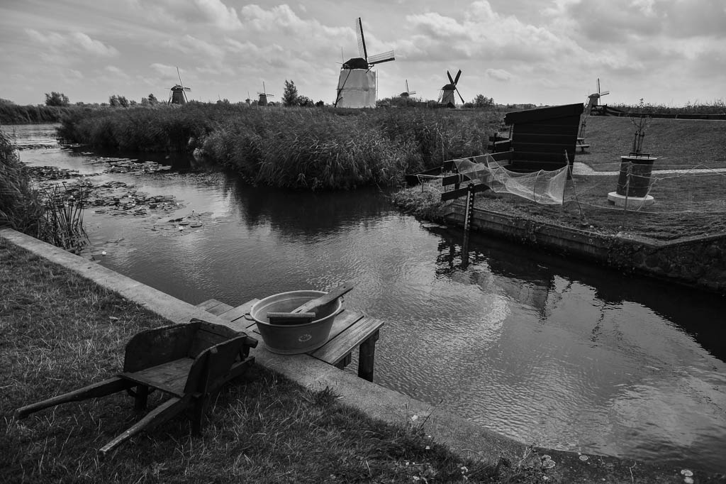 Rotterdam and Kinderdijk