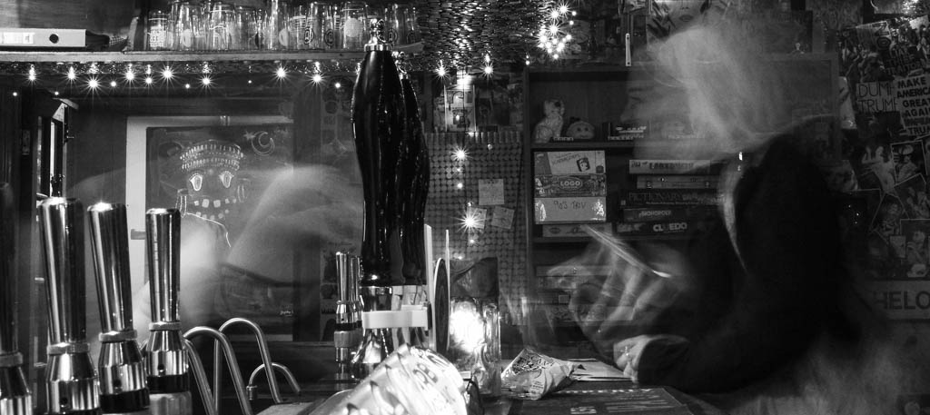 At the bar of the Duke of York
